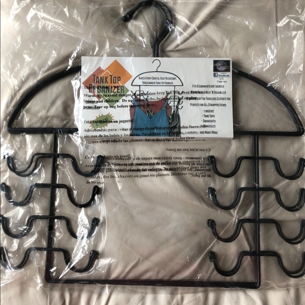 Tank top organizer
